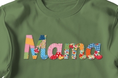 Vol. 21 Patchwork Fabric Mama - PNG Product Image 7