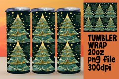Christmas Magic Tumbler Wrap - Holiday Tree 20oz Product Image 1