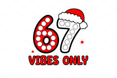 Funny Christmas Six Seven 67 Png Bundle 6 7 67 Christmas Product Image 5