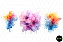 Watercolor Splash Clipart Product Image 1