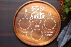 Treats for santa, cookies,milk, reindeer carrot SVG Product Image 3