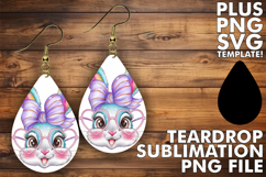 Blissful Teardrop Earrings Ideas, Easter Bunny Product Image 1