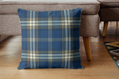 Blue Tartan Seamless Pattern, Classic Navy Plaid Product Image 7