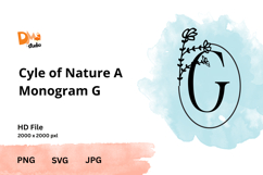Cycle of Nature Monogram Product Image 1