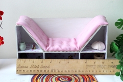 Miniature bookcase chair digital file, dollhouse furniture Product Image 7