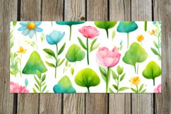 Spring Watercolor Flowers | 17 Mug Sublimation designs, PNG Product Image 7