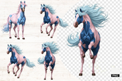 Spring Horses PNG - Spring Horse Clipart Product Image 1