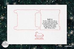 Nativity Scroll Ornament Laser Cut | Glowforge | SVG Product Image 2