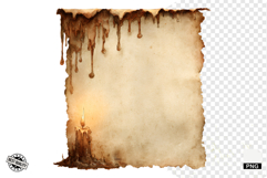 Halloween Goth Old Paper Clipart Product Image 1