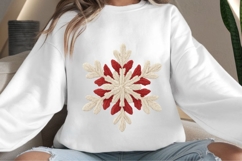 Christmas snowflake png design for T-shirts Product Image 4