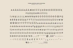 Oryxen Modern Geometric Sans Serif Font Product Image 7