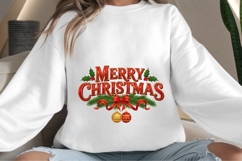 Merry Christmas png design for T-shirts Product Image 4