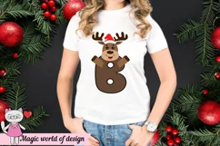 Christmas deer Alphabet png Product Image 3