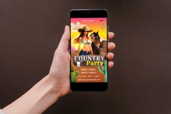 Country Party Flyer, Country Night flyer, Country Music Product Image 7
