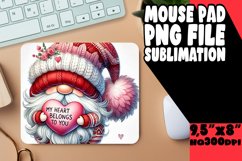 ENCHANTED desk pad PNG Design, Gnomes Product Image 1