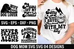 Dog mom SVG Design - Sorry I Can t I Have Plans With my Dog Product Image 1