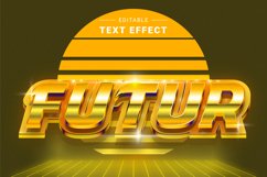 Editable Text Effect for Illustrator. Vector Graphic styles Product Image 1