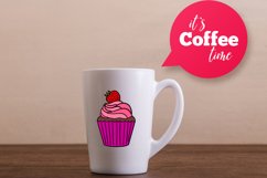 20 Cupcake Valentine brush stamp set Product Image 7
