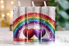 Hearts Tumbler Wrap | Sublimation | Tumblers Product Image 1