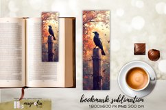 BLACK CROW| Gotic Bookmark png Product Image 1