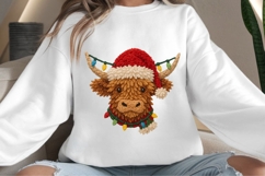 Highland cow png design for T-shirts Product Image 4