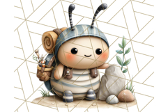 Cute Insects Clipart, Cartoon Bugs, Bug PNG Illustrations Product Image 3
