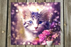 Fantasy Animals | 8 Skinny tumbler Sublimation designs, JPG Product Image 7