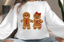 Gingerbread couple png design for T-shirts Product Image 4