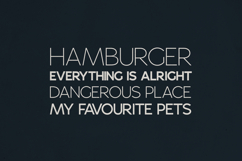 Driftune Sans Serif Typeface Product Image 7