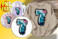 7 Doodle Letter Valentine Festive Playful Spirit! Product Image 1