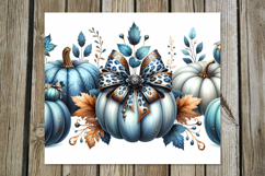 Pumpkin season | 8 fall Skinny Tumbler Sublimation designs Product Image 7