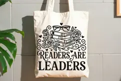 Readers Are Leaders Svg, Book Lover Svg, Book Club Svg. Product Image 8