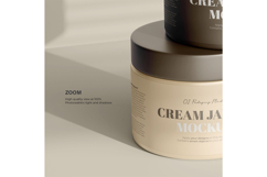 Plastic Cream Jar - PSD Mockup Product Image 7