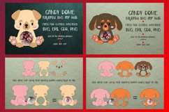 Cute Puppies | Candy Dome Bundle | Paper Craft Templates Product Image 7