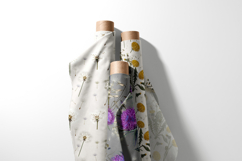 Dandelion hand-drawn wildflowers pattern collection Product Image 7