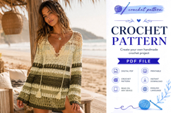 Festival Crochet Tunic Pattern PDF Product Image 4