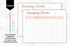Editable Reseller Inventory Tracker Template 1 - 5 Colors Product Image 1