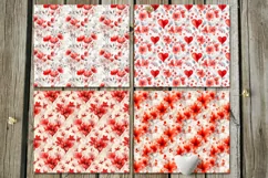 Watercolor Flowers | Sublimation skinny tumbler designs, JPG Product Image 7