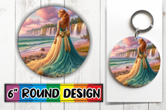 Blissful Keychain Circle Style, Women Product Image 1