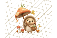 Whimsical Woodland Animal Village PNG Clipart Fantasy Forest Product Image 3