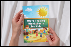 Word Tracing Worksheets for Kids Product Image 7
