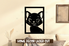 Baby Animal Wall Art SVG for Nursery Room Decor Laser Cut Product Image 1