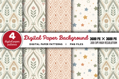 Digital Paper Background PNG Product Image 1