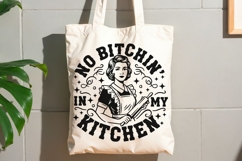 No Bitchin’ In My Kitchen Svg, Funny Kitchen Sign Svg. Product Image 8