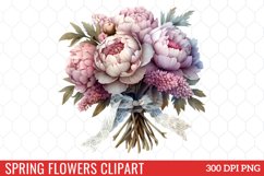 Spring Flowers Clipart Bundle Product Image 8