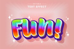 Editable Text Effect for Illustrator. Vector Graphic styles Product Image 1