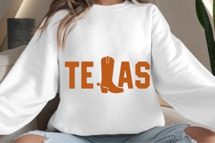 Texas state png design for T-shirts Product Image 4