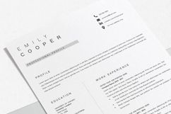 Resume Template | CV Template - Emily Cooper Product Image 8