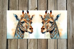 Giraffe | Modern watercolor Mug sublimation design bundle Product Image 7