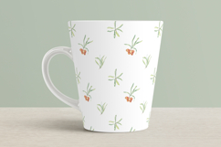 Sea Buckthorn Watercolor Seamless Patterns Print Berries Product Image 7